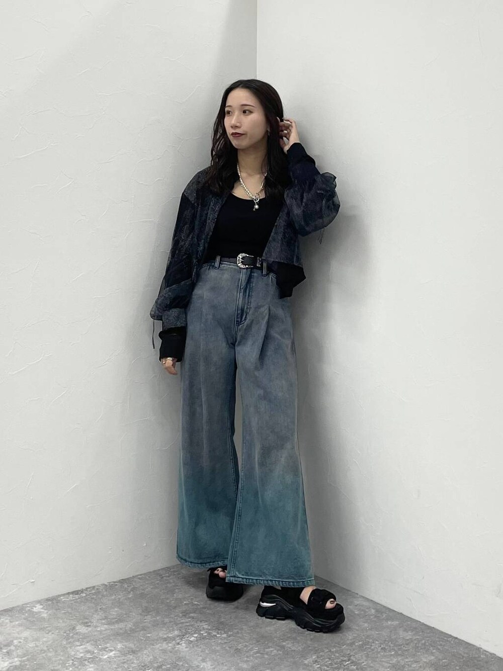YUMA TAKAHASHI×HARE】レイヤードデザインシャツを使った人気