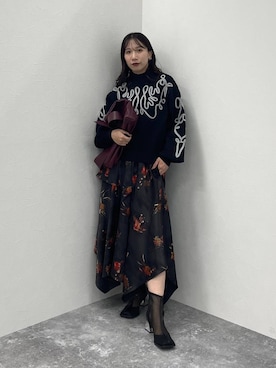 「アイテム（スカート）」を使った、REIAさん（レディース・153cm・20代）の夏コーディネート