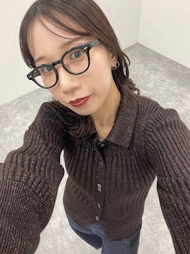 「アイテム（カーディガン/ボレロ）」を使った、REIAさん（レディース・153cm・20代）の夏コーディネート