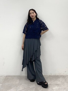 「HARE」｜REIAさん（レディース・153cm）の春コーディネート