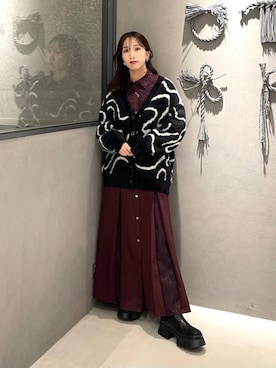 「アイテム（ワンピース/ドレス）」を使った、REIAさん（レディース・153cm・20代）の秋コーディネート