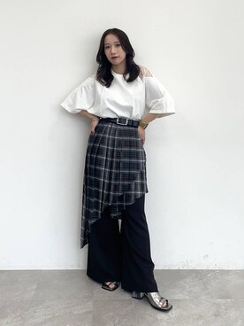 「HARE」｜REIAさん（レディース・153cm）の春コーディネート