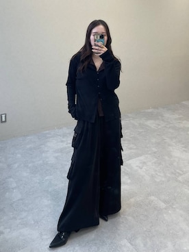 「HARE（ハレ）のアイテム（シューズ）」を使った、REIAさん（レディース・153cm）の春コーディネート