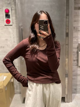 「体型カバー」｜REIAさん（レディース・153cm）の秋コーディネート