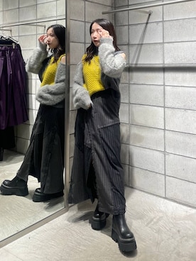 「HARE」｜REIAさん（レディース・153cm）の冬コーディネート