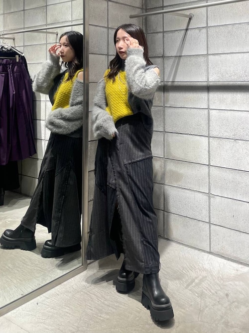 ハイショクラインロングブーツ(HARE)