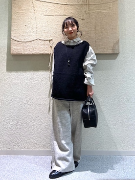 「アイテム（アクセサリー）」を使った、たなか☀︎さん（レディース・145cm）の秋コーディネート