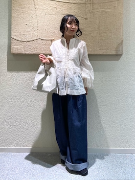 「アイテム（ハンドバッグ）」を使った、たなか☀︎さん（レディース・145cm）の夏コーディネート