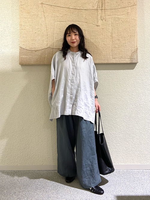 リネンストレートイージーパンツ（その他パンツ）｜かぐれ（カグレ）の