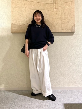 「かぐれ（カグレ）のアイテム（バッグ）」を使った、たなか☀︎さん（レディース・145cm）の春コーディネート