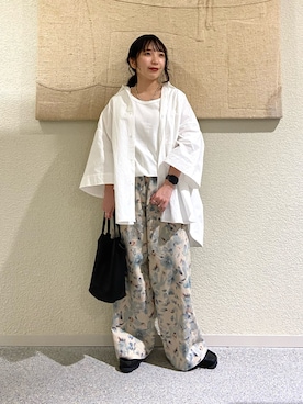 「かぐれ（カグレ）のアイテム（バッグ）」を使った、たなか☀︎さん（レディース・145cm）の春コーディネート