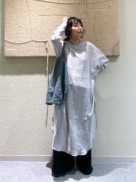 「アイテム（チュニック）」を使った、たなか☀︎さん（レディース・145cm）の夏コーディネート