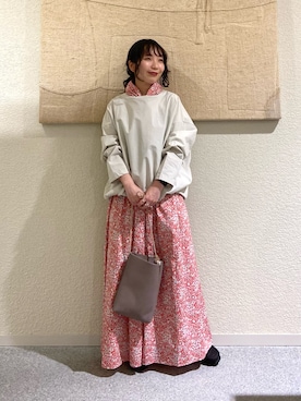 たなか☀︎さん（レディース・145cm）の春コーディネート