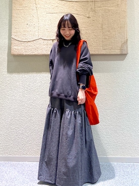 「アイテム（バッグ）」を使った、たなか☀︎さん（レディース・145cm）の秋コーディネート