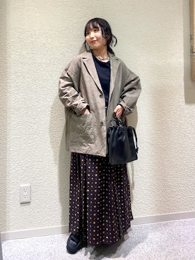「アイテム（その他雑貨）」を使った、たなか☀︎さん（レディース・145cm）の秋コーディネート