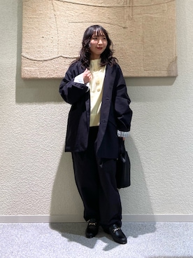 「かぐれ（カグレ）のアイテム」を使った、たなか☀︎さん（レディース・145cm）の春コーディネート