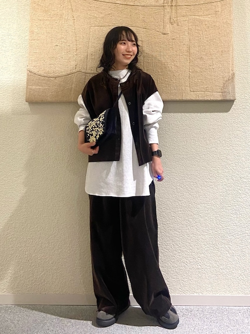 セール】コットンベルベットイージーパンツ（その他パンツ）｜かぐれ