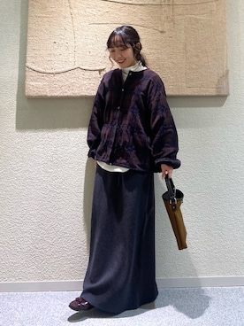 「アイテム（スカート）」を使った、たなか☀︎さん（レディース・145cm）の秋コーディネート