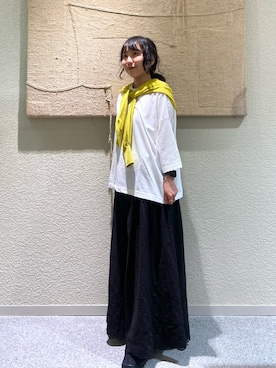 「刺繍」｜たなか☀︎さん（レディース・145cm）の夏コーディネート