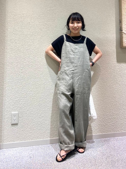 ウエストギャザーフレンチプルオーバー
