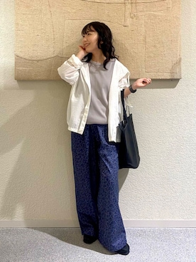 「アイテム（トートバッグ）」を使った、たなか☀︎さん（レディース・145cm）の夏コーディネート