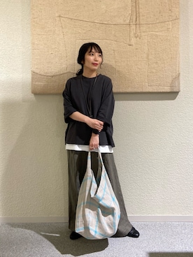 「かぐれ（カグレ）のアイテム」を使った、たなか☀︎さん（レディース・145cm）の夏コーディネート