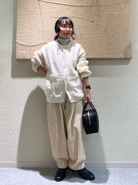 「アイテム（ニット/セーター）」を使った、たなか☀︎さん（レディース・145cm）の秋コーディネート
