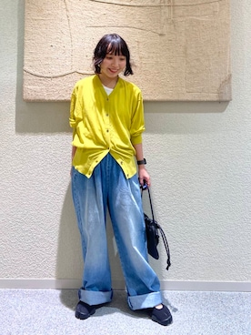 「ウェーブ×イエベ秋」｜たなか☀︎さん（レディース・145cm）の夏コーディネート