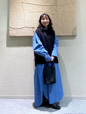 「かぐれ（カグレ）のアイテム」を使った、たなか☀︎さん（レディース・145cm）の冬コーディネート