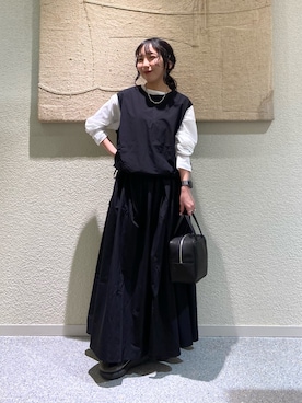 「かぐれ（カグレ）のアイテム（バッグ）」を使った、たなか☀︎さん（レディース・145cm）の春コーディネート