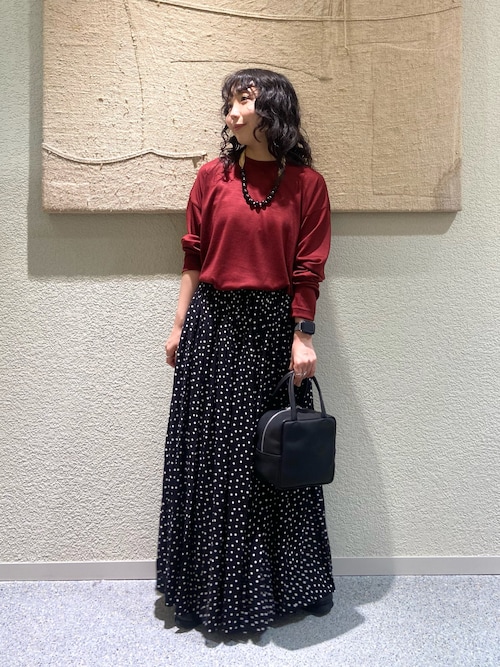かぐれ　ドットギャザースカート　新品未使用タグ付き かぐれ｜ドットギャザースカート | Rakuten Fashion(楽天