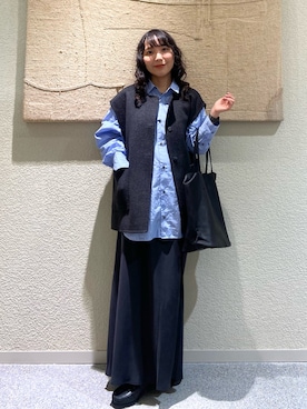 「アイテム（スカート）」を使った、たなか☀︎さん（レディース・145cm）の秋コーディネート