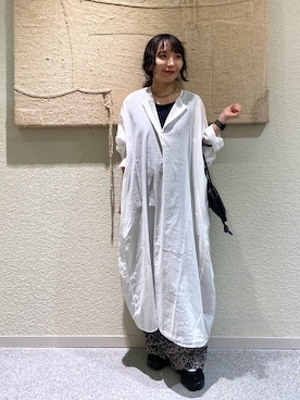 「アイテム（チュニック）」を使った、たなか☀︎さん（レディース・145cm）の夏コーディネート