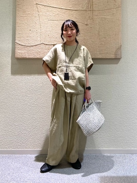 「かぐれ（カグレ）のアイテム（バッグ）」を使った、たなか☀︎さん（レディース・145cm）の春コーディネート