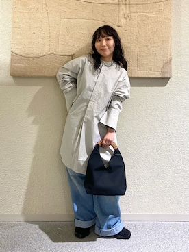 「アイテム（ハンドバッグ）」を使った、たなか☀︎さん（レディース・145cm）の秋コーディネート
