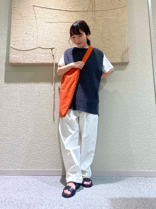 ドライコットンニットベスト