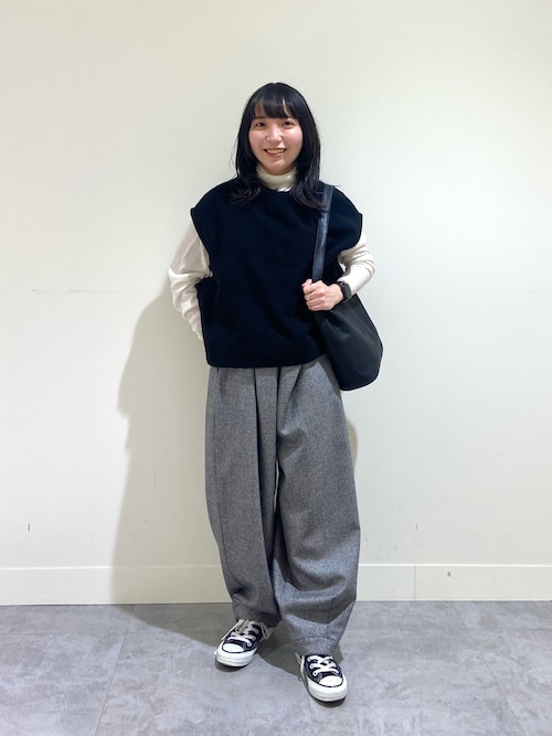 KAGURE かぐれ 2024AW ナッピングウール2WAYベスト かぐれ｜ナッピングウール2WAYベスト - かぐれ(カグレ) | キナリノモール