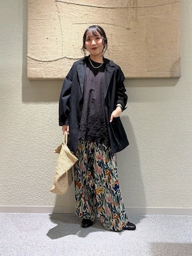 「かぐれ（カグレ）のアイテム」を使った、たなか☀︎さん（レディース・145cm）の春コーディネート