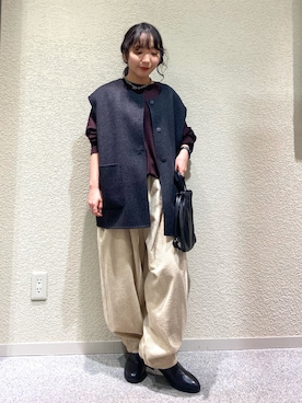 「アイテム（雑貨/ホビー）」を使った、たなか☀︎さん（レディース・145cm）の秋コーディネート