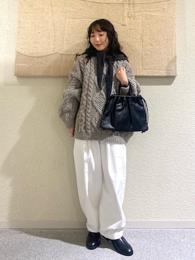 「アイテム（雑貨/ホビー）」を使った、たなか☀︎さん（レディース・145cm）の秋コーディネート