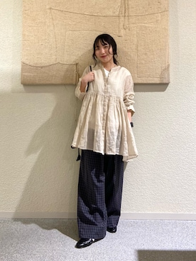 「帰省コーデ」｜たなか☀︎さん（レディース・145cm）の春コーディネート