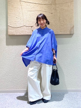 「ウェーブ×イエベ秋」｜たなか☀︎さん（レディース・145cm）の夏コーディネート