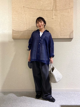 「かぐれ（カグレ）のアイテム」を使った、たなか☀︎さん（レディース・145cm）の夏コーディネート