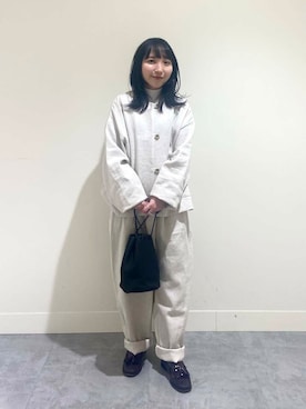 「アイテム（その他雑貨）」を使った、たなか☀︎さん（レディース・145cm）の冬コーディネート