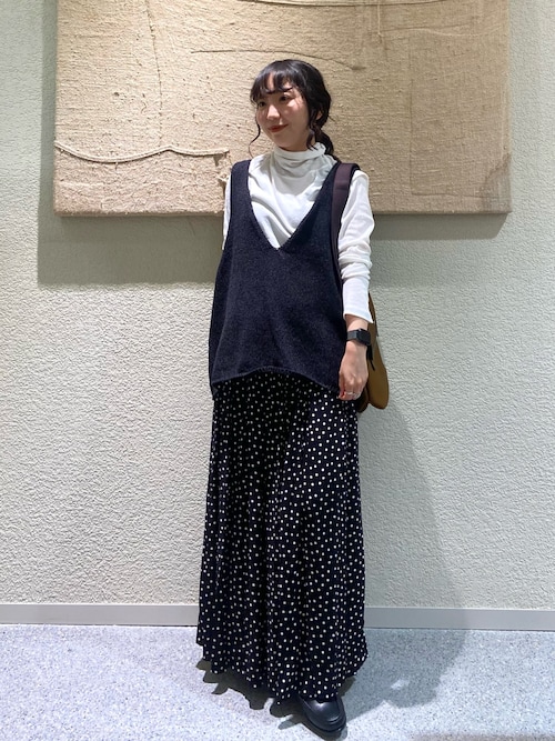 かぐれ　ギャザードットスカート かぐれ（カグレ）の「ドットギャザースカート（スカート）」 - WEAR