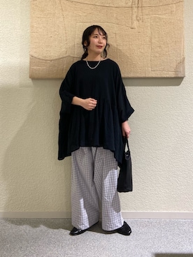 「かぐれ（カグレ）のアイテム（バッグ）」を使った、たなか☀︎さん（レディース・145cm）の春コーディネート