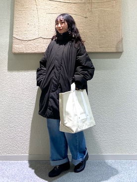 「アイテム（スウェット）」を使った、たなか☀︎さん（レディース・145cm）の冬コーディネート