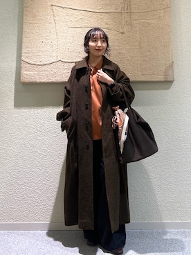 「アイテム（その他アウター）」を使った、たなか☀︎さん（レディース・145cm）の秋コーディネート