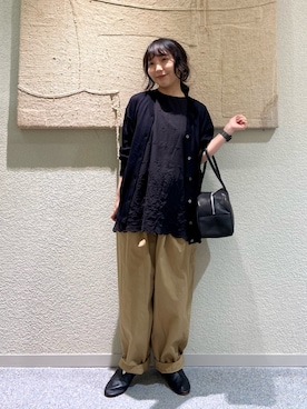 「刺繍」｜たなか☀︎さん（レディース・145cm）の夏コーディネート
