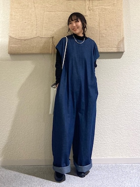 かぐれ　デニムオールインワン かぐれ（カグレ）の「デニムオールインワン（サロペット